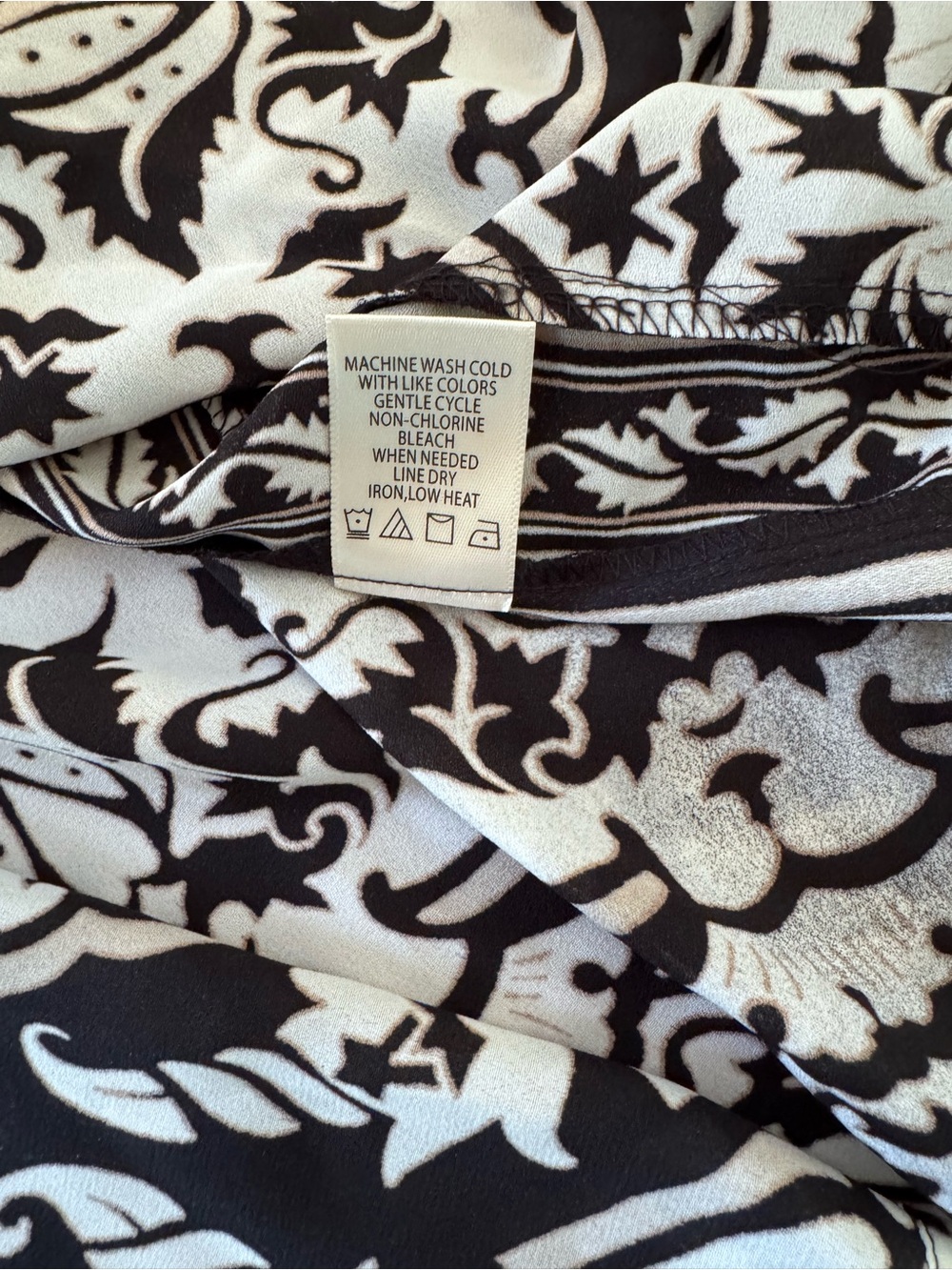 Max Studio Black & White Patterned Short Sleeve Open Kimono Size 2X New With Tag - Picture 7 of 7